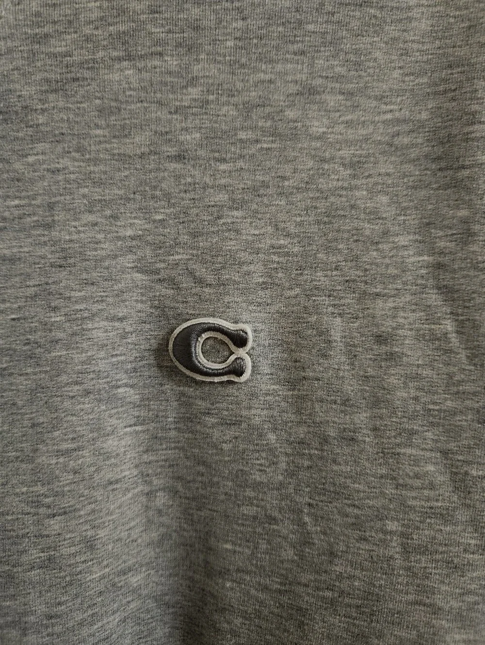 Coach Gray Crewneck Sweater - Casual Pullover